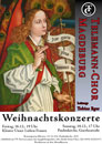 Plakat zu den TC-Weihnachtskonzerten 2011